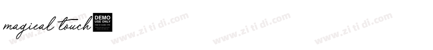 magieal touch字体转换